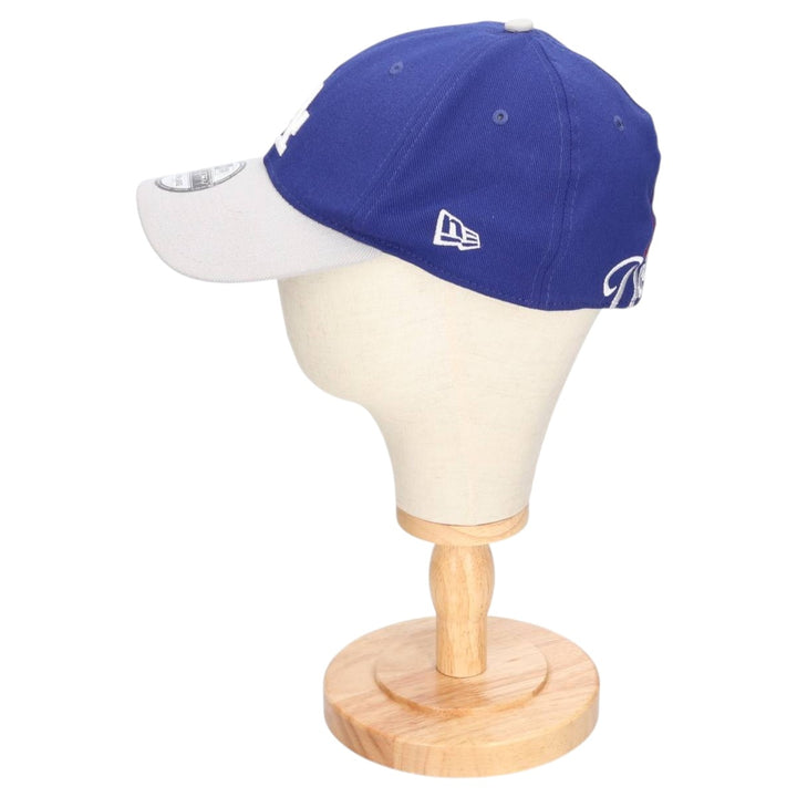 New Era MLB Los Angeles Dodgers Two-Tone Baseball Cap, One Size Fits Most polyester gray type Vintage Second Hand