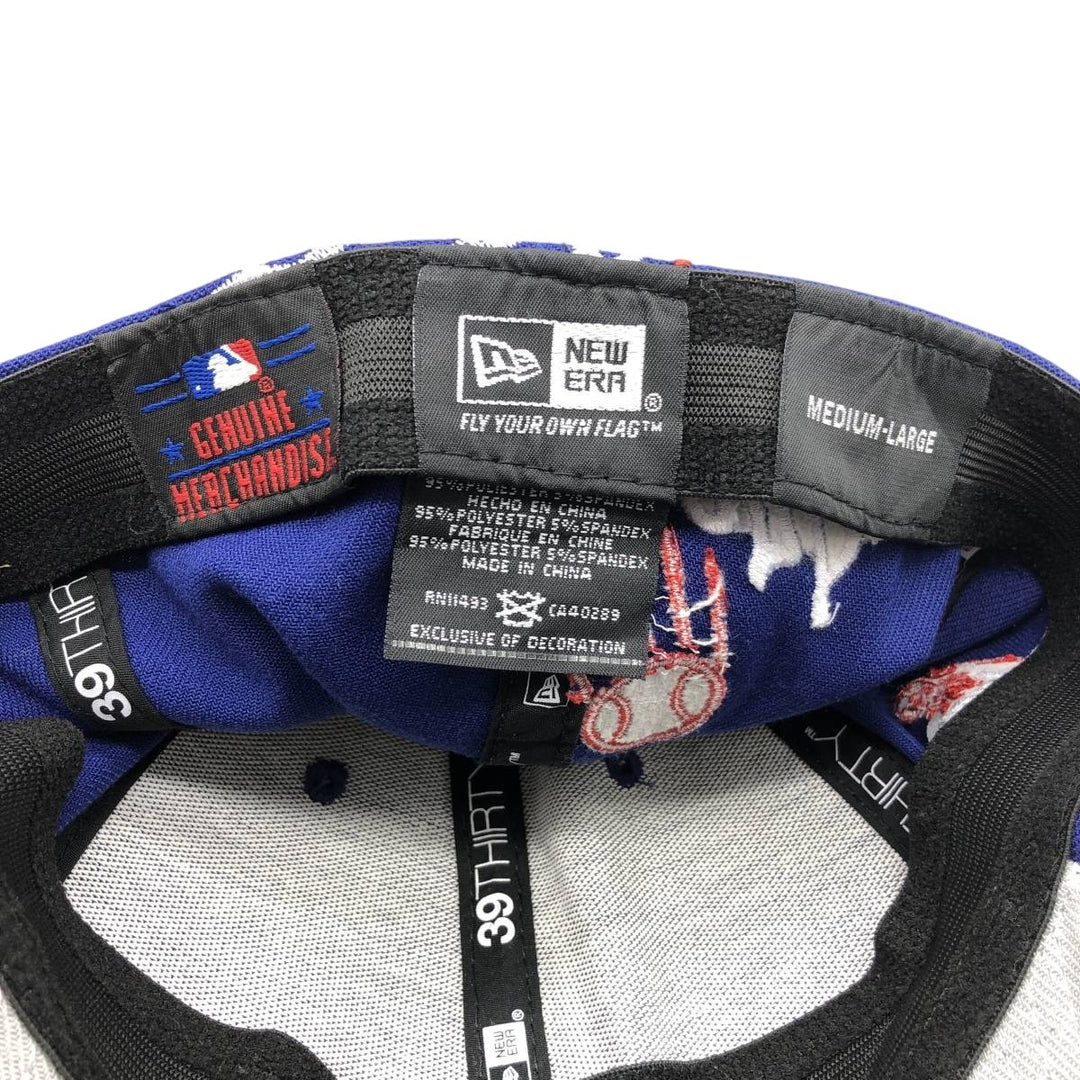 New Era MLB Los Angeles Dodgers Two-Tone Baseball Cap, One Size Fits Most polyester gray type Vintage Second Hand