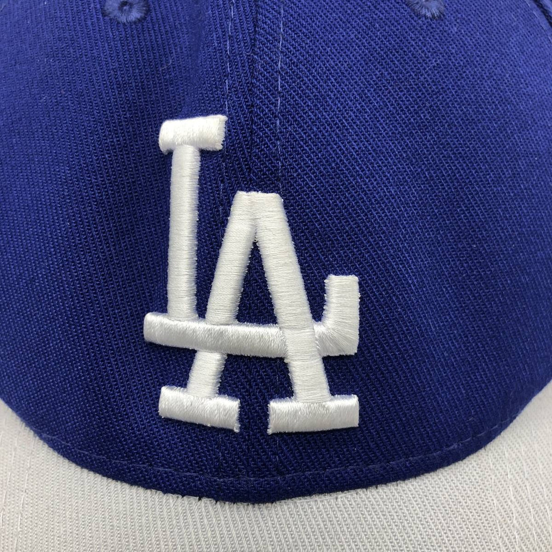 New Era MLB Los Angeles Dodgers Two-Tone Baseball Cap, One Size Fits Most polyester gray type Vintage Second Hand