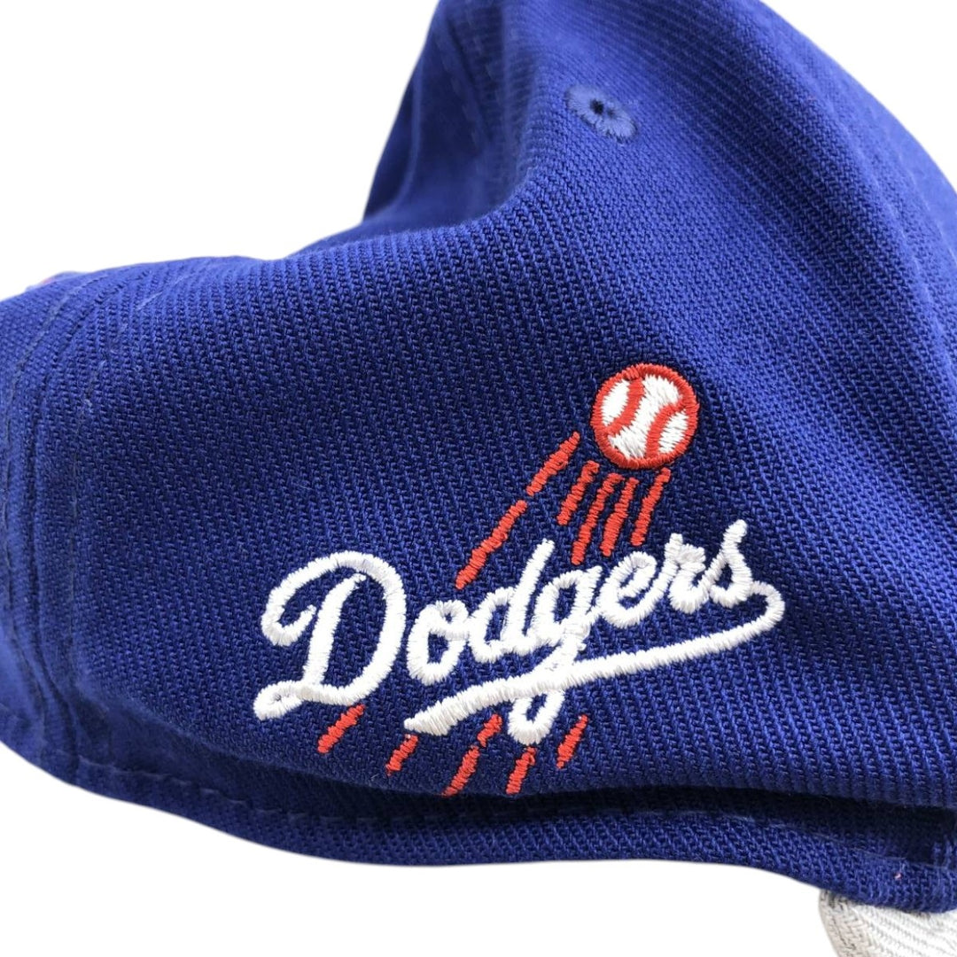 New Era MLB Los Angeles Dodgers Two-Tone Baseball Cap, One Size Fits Most polyester gray type Vintage Second Hand