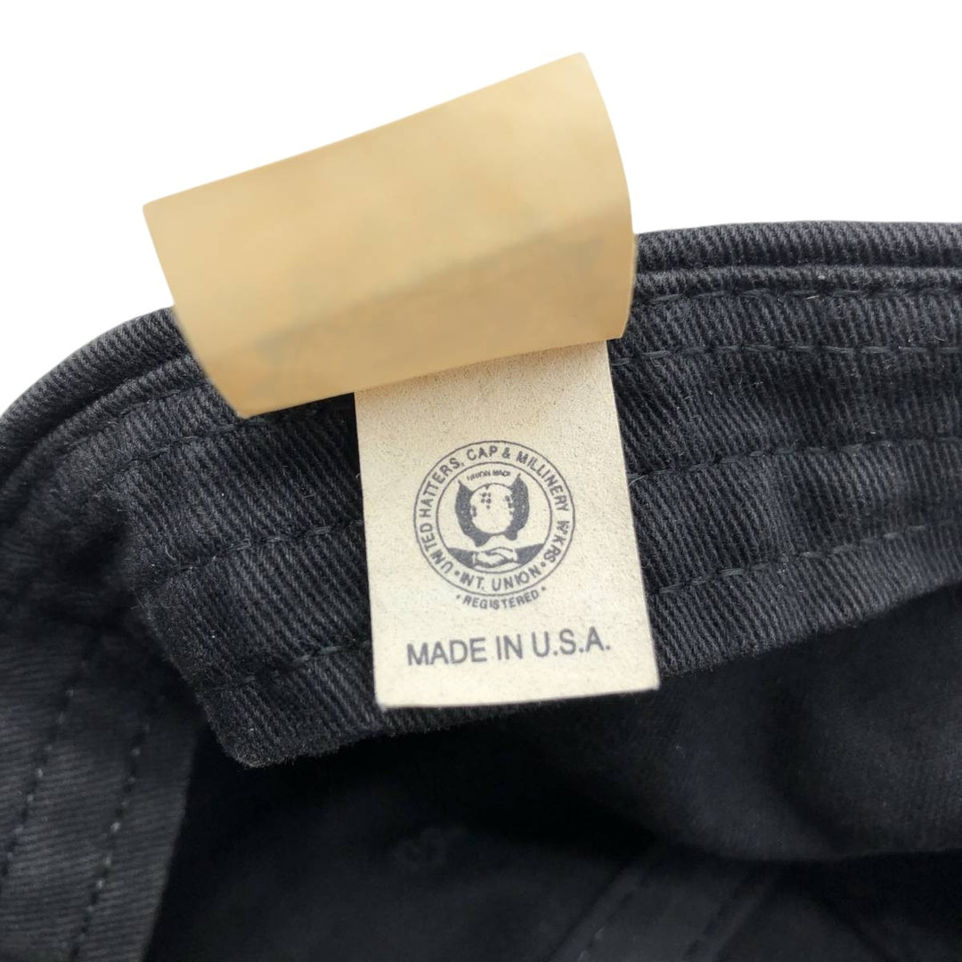 90'S Harley-Davidson Advertising Baseball Cap, 6-Panel Cap, Made in USA, One Size Fits Most unclear black type Vintage Second Hand