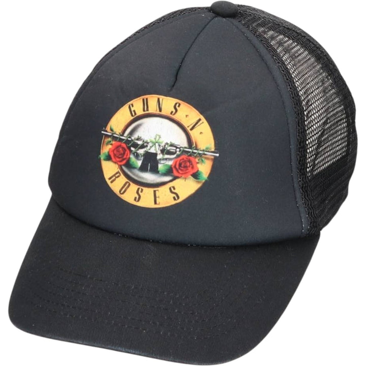GUNS N' ROSES Mesh Cap, One Size Fits Most, Band polyester black type Vintage Second Hand