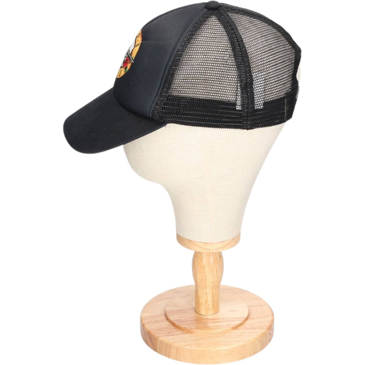 GUNS N' ROSES Mesh Cap, One Size Fits Most, Band polyester black type Vintage Second Hand
