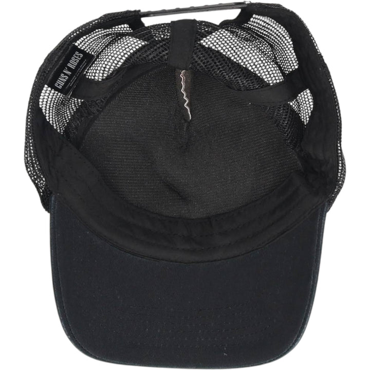 GUNS N' ROSES Mesh Cap, One Size Fits Most, Band polyester black type Vintage Second Hand