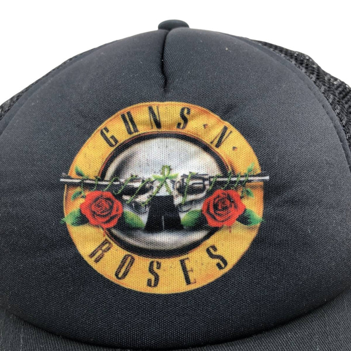 GUNS N' ROSES Mesh Cap, One Size Fits Most, Band polyester black type Vintage Second Hand