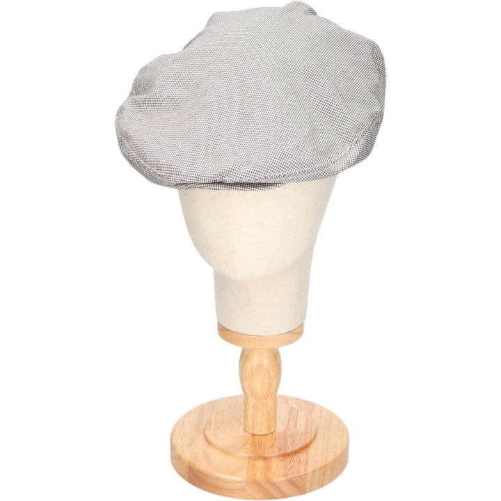 Ralph Lauren POLO by Ralph Lauren Houndstooth Pattern Newsboy Cap, Made in USA, One Size Fits Most cotton white type Vintage Second Hand