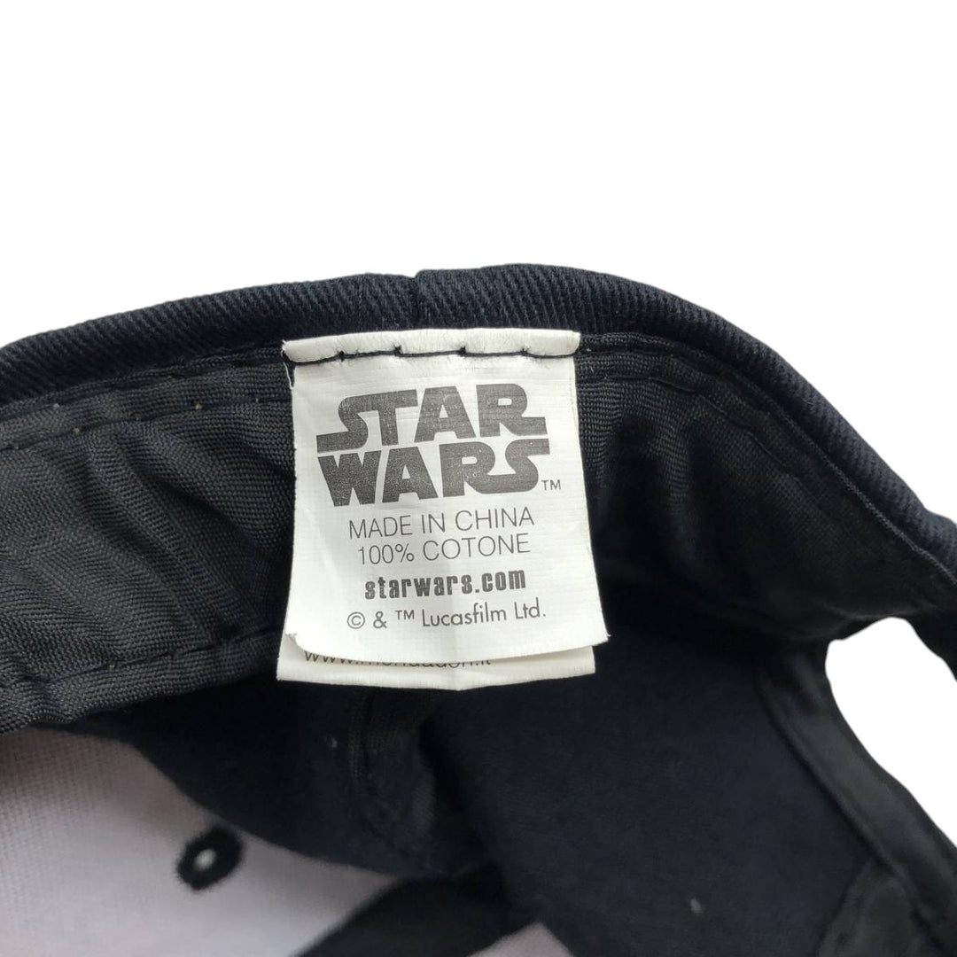 STAR WARS Movie Baseball Cap 6-Panel Cap One Size Fits Most cotton black type Vintage Second Hand
