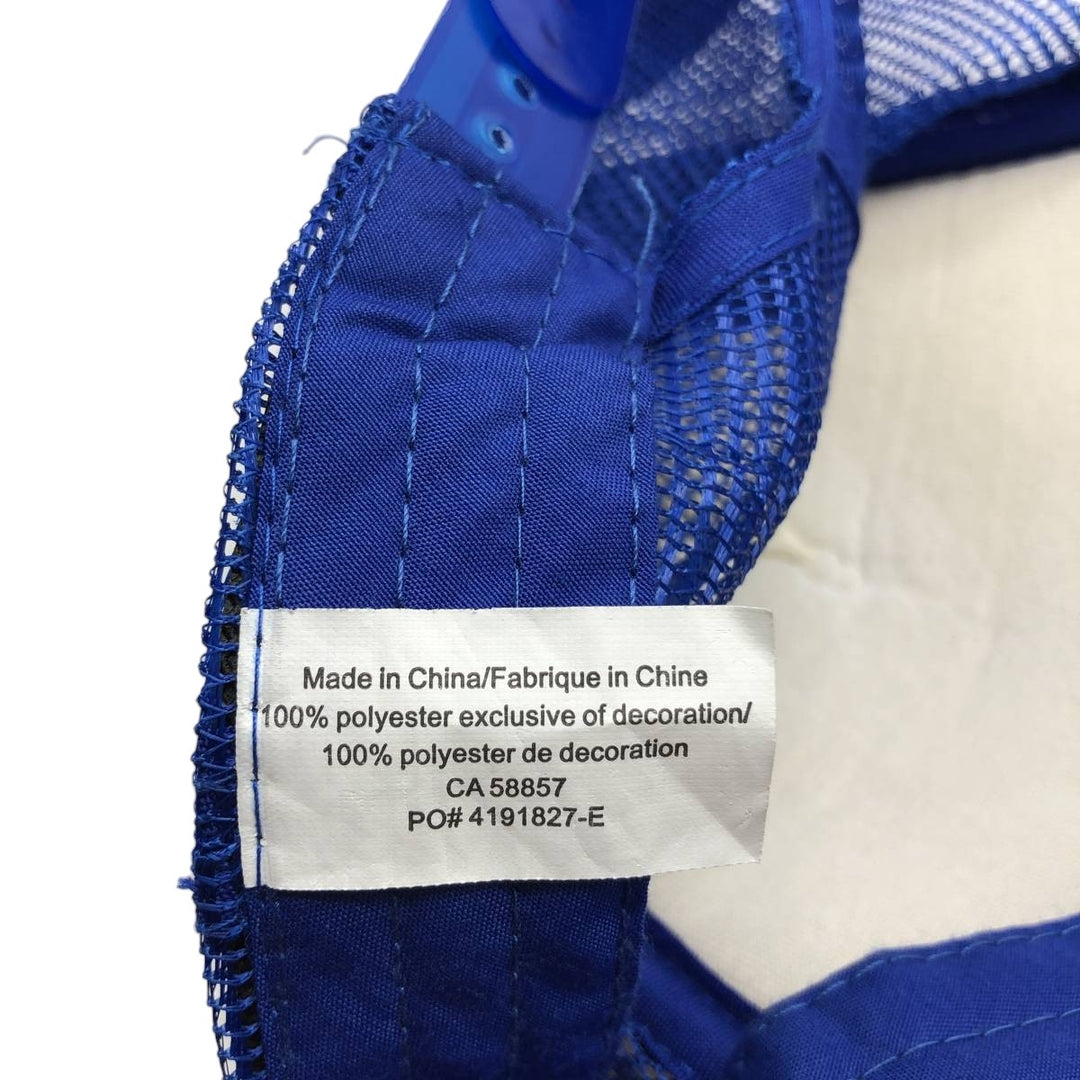 BUD LIGHT Advertising Mesh Cap (One Size Fits All) polyester blue type Vintage Second Hand