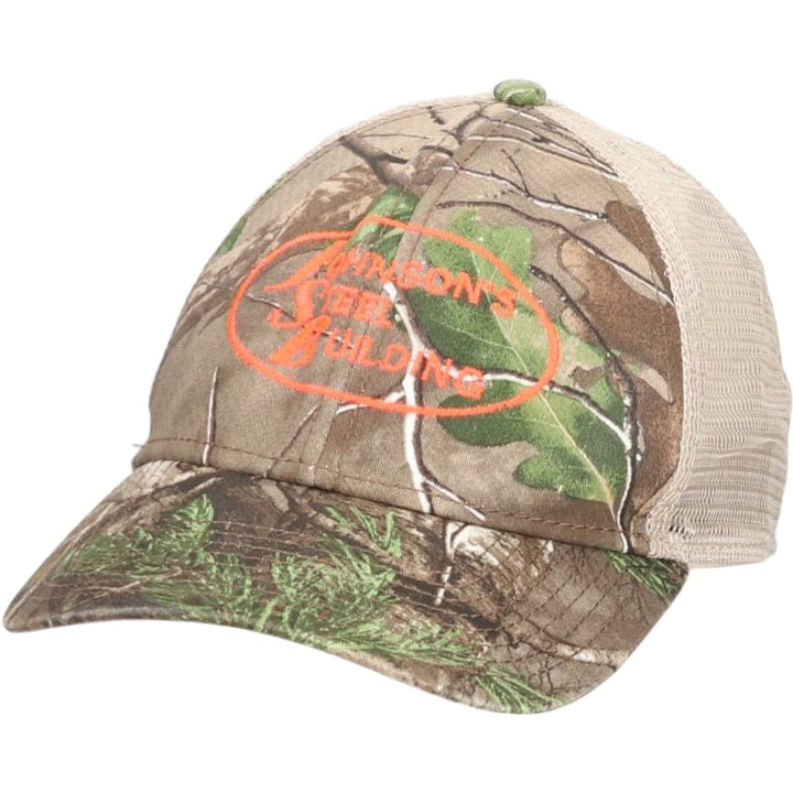 THE GAME Camouflage Pattern Realtree Camo Mesh Cap, One Size Fits Most cotton brown type Vintage Second Hand