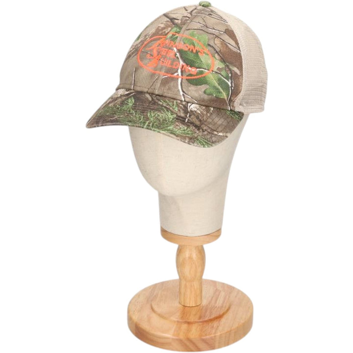 THE GAME Camouflage Pattern Realtree Camo Mesh Cap, One Size Fits Most cotton brown type Vintage Second Hand