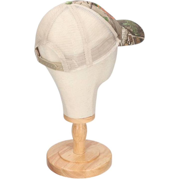 THE GAME Camouflage Pattern Realtree Camo Mesh Cap, One Size Fits Most cotton brown type Vintage Second Hand