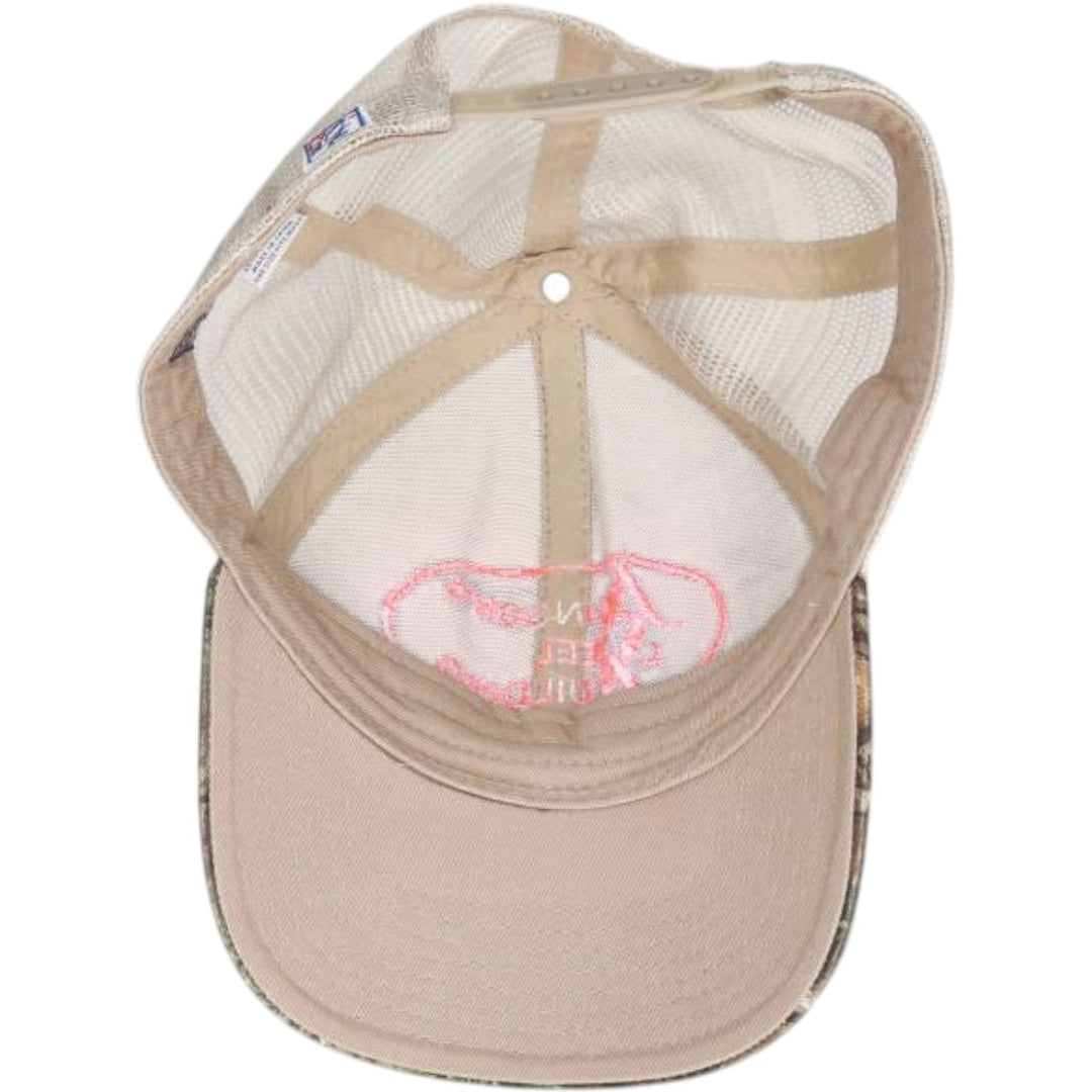 THE GAME Camouflage Pattern Realtree Camo Mesh Cap, One Size Fits Most cotton brown type Vintage Second Hand