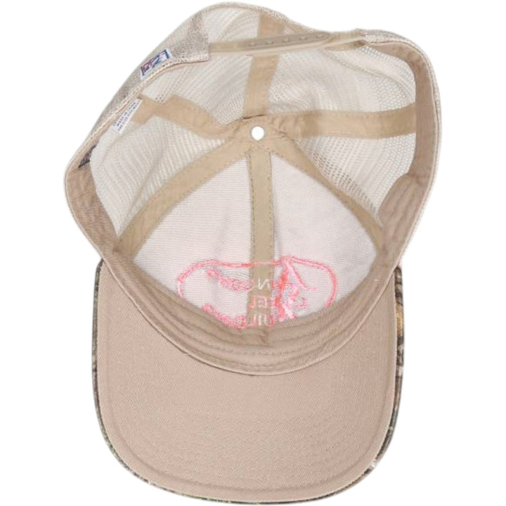 THE GAME Camouflage Pattern Realtree Camo Mesh Cap, One Size Fits Most cotton brown type Vintage Second Hand