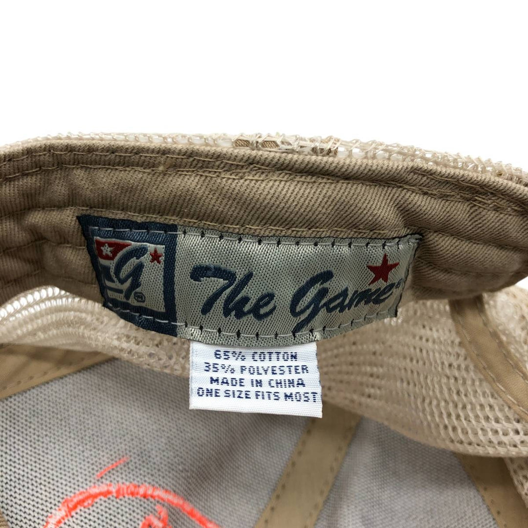 THE GAME Camouflage Pattern Realtree Camo Mesh Cap, One Size Fits Most cotton brown type Vintage Second Hand