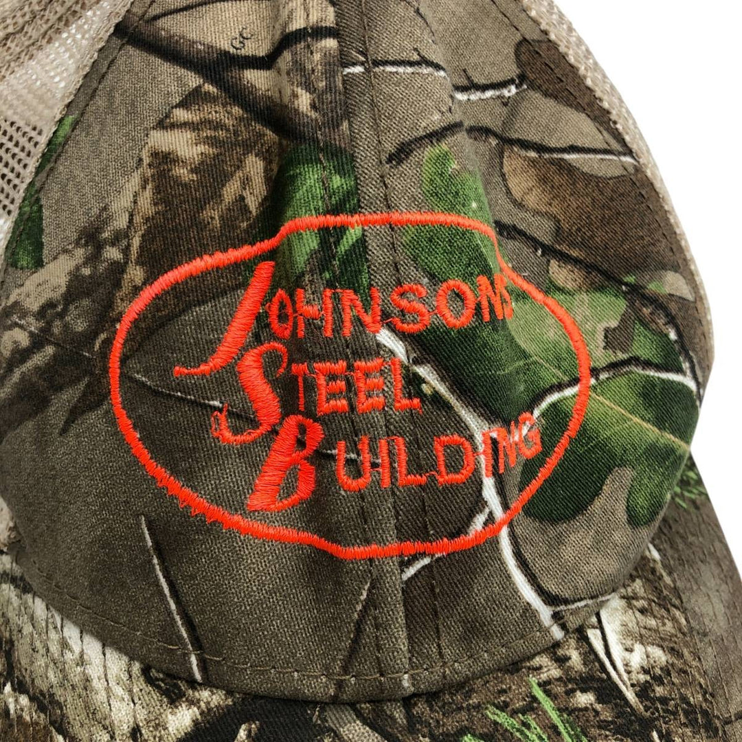 THE GAME Camouflage Pattern Realtree Camo Mesh Cap, One Size Fits Most cotton brown type Vintage Second Hand