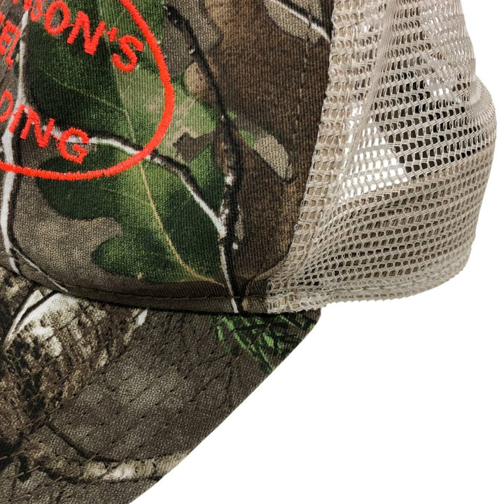 THE GAME Camouflage Pattern Realtree Camo Mesh Cap, One Size Fits Most cotton brown type Vintage Second Hand