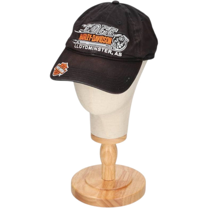 Harley-Davidson Advertising Baseball Cap, 6-Panel Cap, One Size Fits Most unclear black type Vintage Second Hand