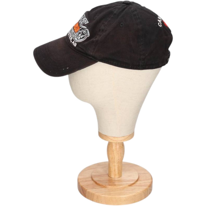 Harley-Davidson Advertising Baseball Cap, 6-Panel Cap, One Size Fits Most unclear black type Vintage Second Hand