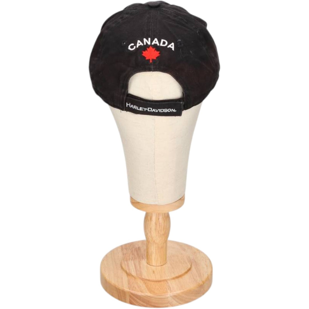 Harley-Davidson Advertising Baseball Cap, 6-Panel Cap, One Size Fits Most unclear black type Vintage Second Hand