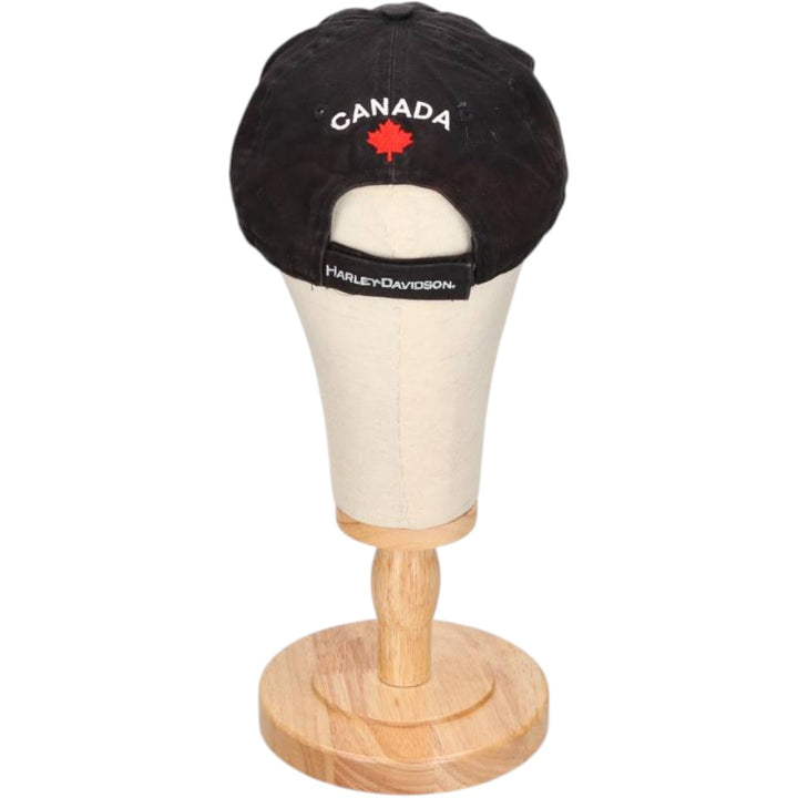 Harley-Davidson Advertising Baseball Cap, 6-Panel Cap, One Size Fits Most unclear black type Vintage Second Hand