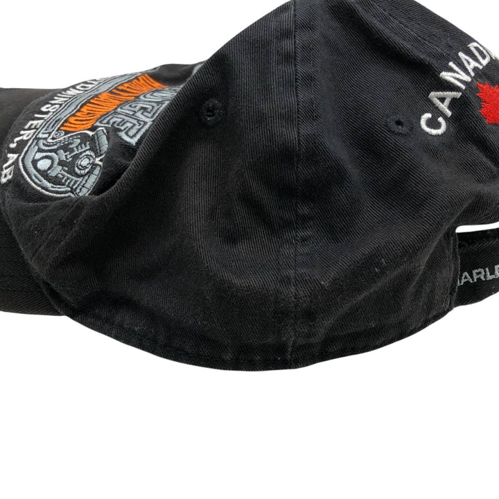 Harley-Davidson Advertising Baseball Cap, 6-Panel Cap, One Size Fits Most unclear black type Vintage Second Hand