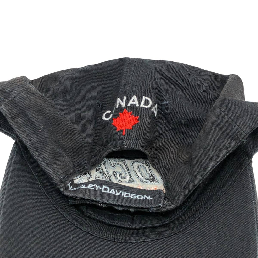 Harley-Davidson Advertising Baseball Cap, 6-Panel Cap, One Size Fits Most unclear black type Vintage Second Hand