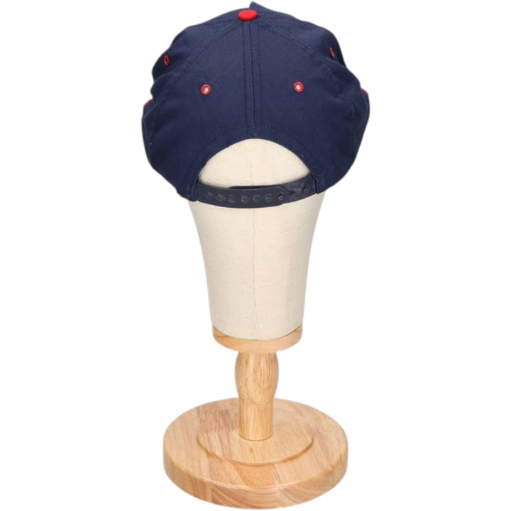 90'S Budweiser Two-Tone Advertising Baseball Cap, Made in USA, One Size Fits All, Vintage unclear red type Vintage Second Hand