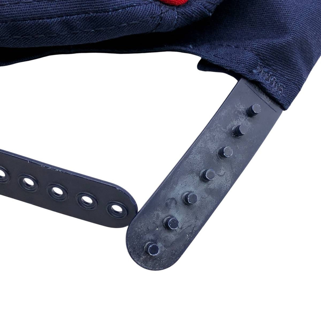 90'S Budweiser Two-Tone Advertising Baseball Cap, Made in USA, One Size Fits All, Vintage unclear red type Vintage Second Hand