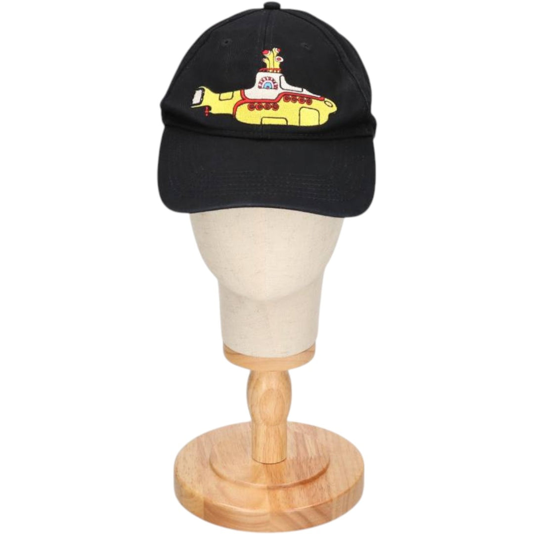 THE BEATLES YELLOW SUBMARINE Band Baseball Cap, One Size Fits Most unclear black type Vintage Second Hand