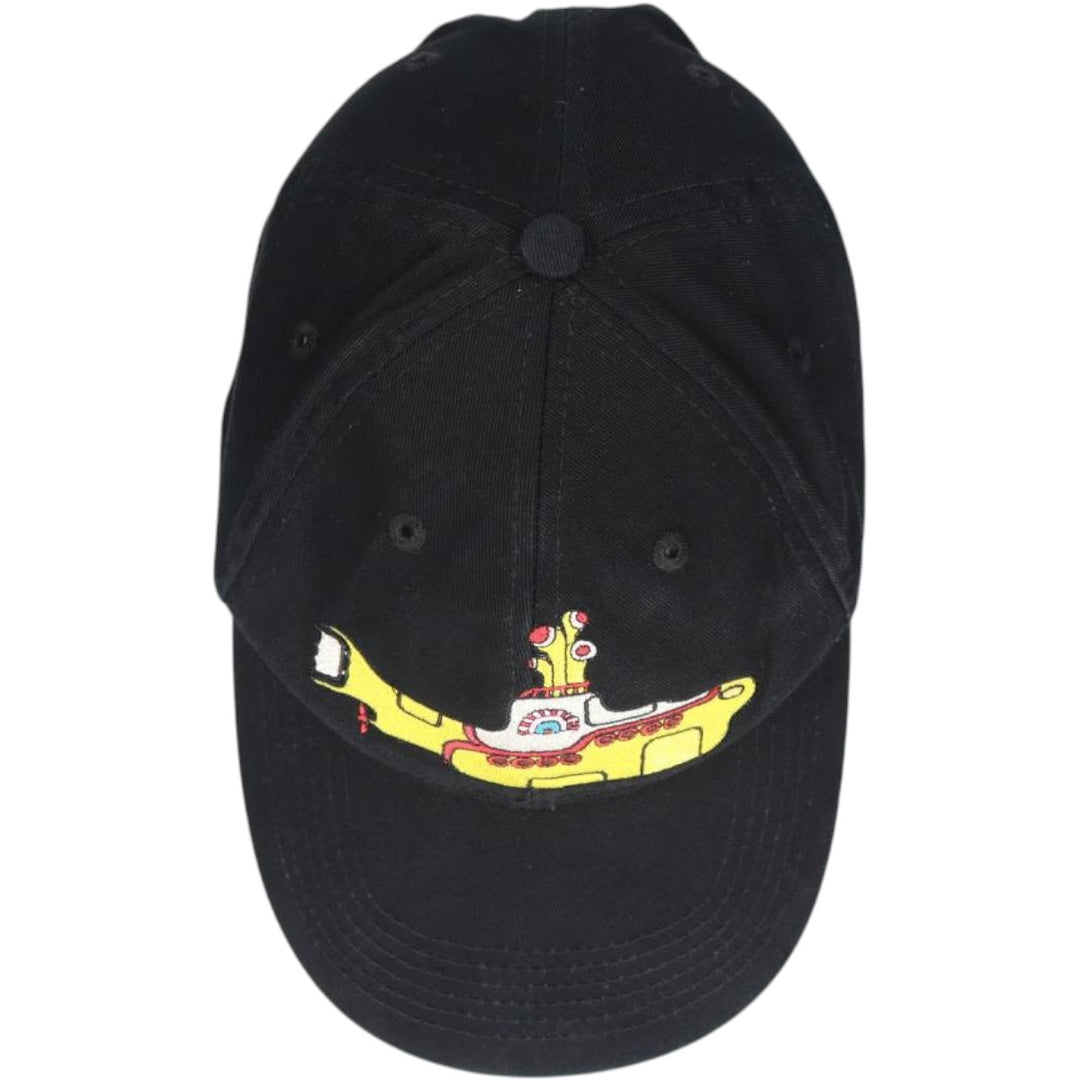 THE BEATLES YELLOW SUBMARINE Band Baseball Cap, One Size Fits Most unclear black type Vintage Second Hand