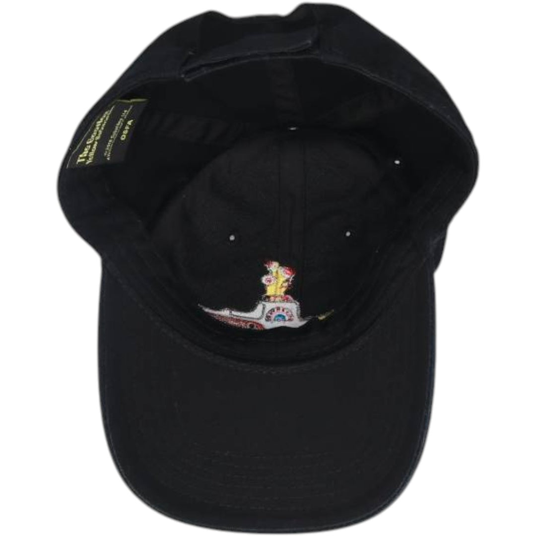 THE BEATLES YELLOW SUBMARINE Band Baseball Cap, One Size Fits Most unclear black type Vintage Second Hand