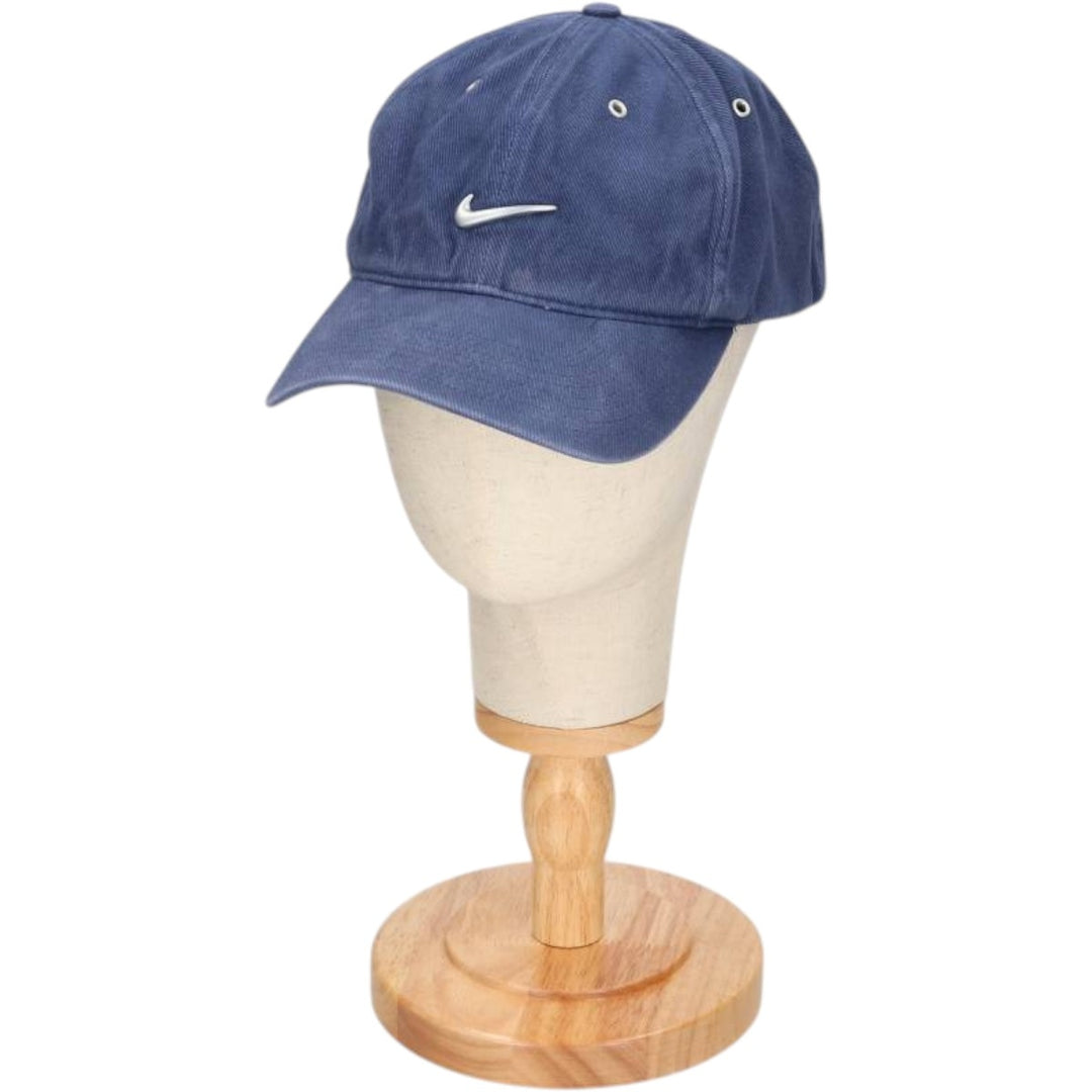 Vintage 90'S Nike 6-Panel Baseball Cap, One Size Fits All cotton blue type Vintage Second Hand