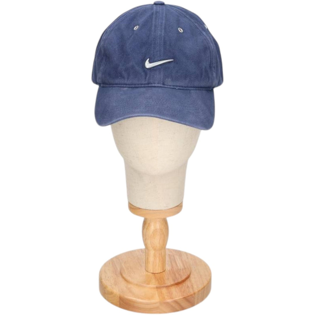Vintage 90'S Nike 6-Panel Baseball Cap, One Size Fits All cotton blue type Vintage Second Hand