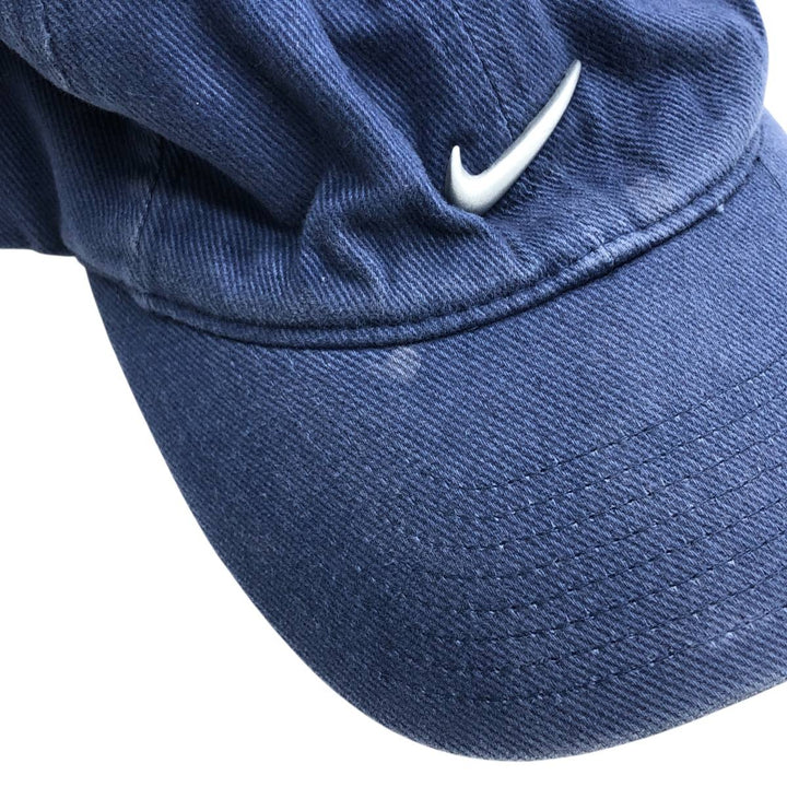 Vintage 90'S Nike 6-Panel Baseball Cap, One Size Fits All cotton blue type Vintage Second Hand