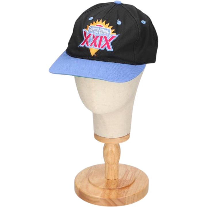 The Game NFL Super Bowl XXIX Two-Tone Baseball Cap, One Size Fits Most polyester black type Vintage Second Hand