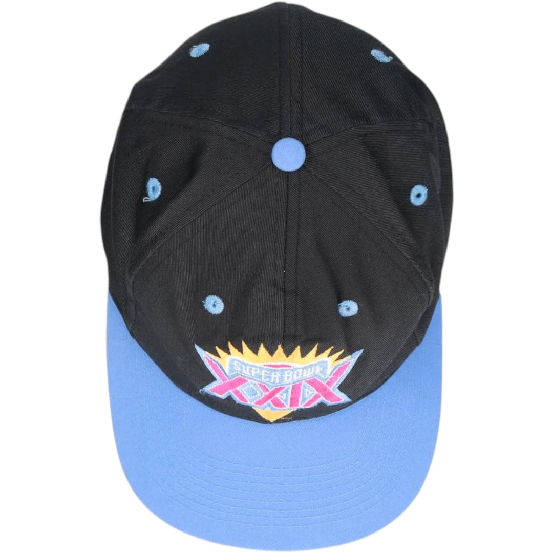 The Game NFL Super Bowl XXIX Two-Tone Baseball Cap, One Size Fits Most polyester black type Vintage Second Hand