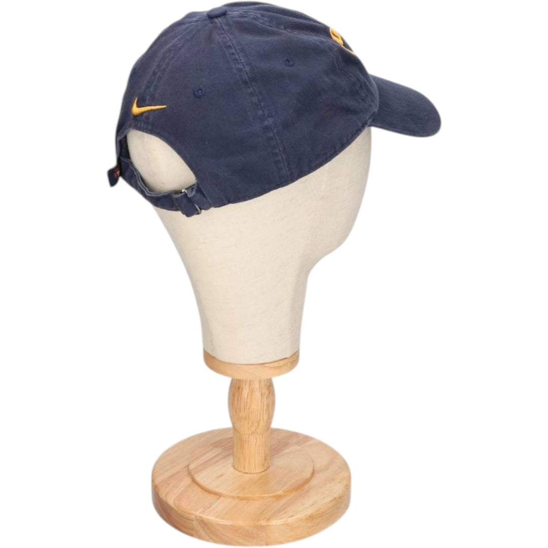 2000'S Nike Team Portugal Baseball Cap, 6-Panel, One Size Fits Most cotton navy blue type Vintage Second Hand