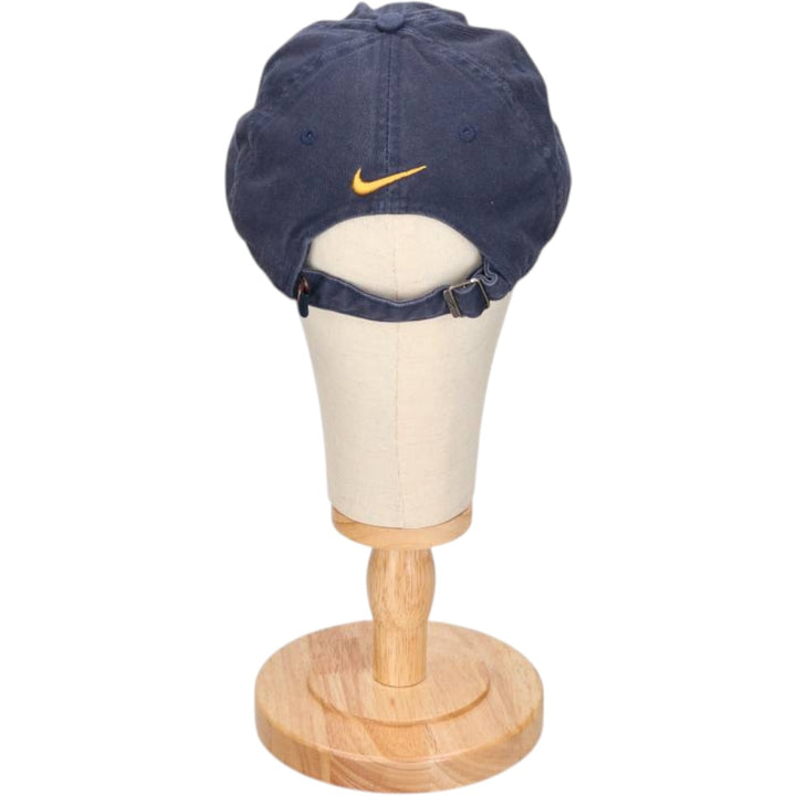 2000'S Nike Team Portugal Baseball Cap, 6-Panel, One Size Fits Most cotton navy blue type Vintage Second Hand