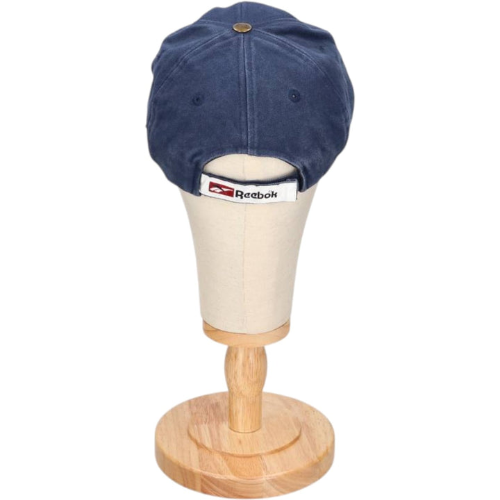 90'S Reebok Baseball Cap, Free Size, Vintage cotton navy blue type Vintage Second Hand