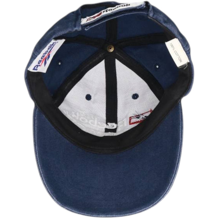 90'S Reebok Baseball Cap, Free Size, Vintage cotton navy blue type Vintage Second Hand