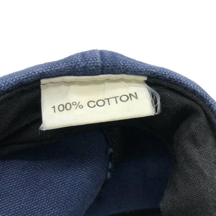 90'S Reebok Baseball Cap, Free Size, Vintage cotton navy blue type Vintage Second Hand