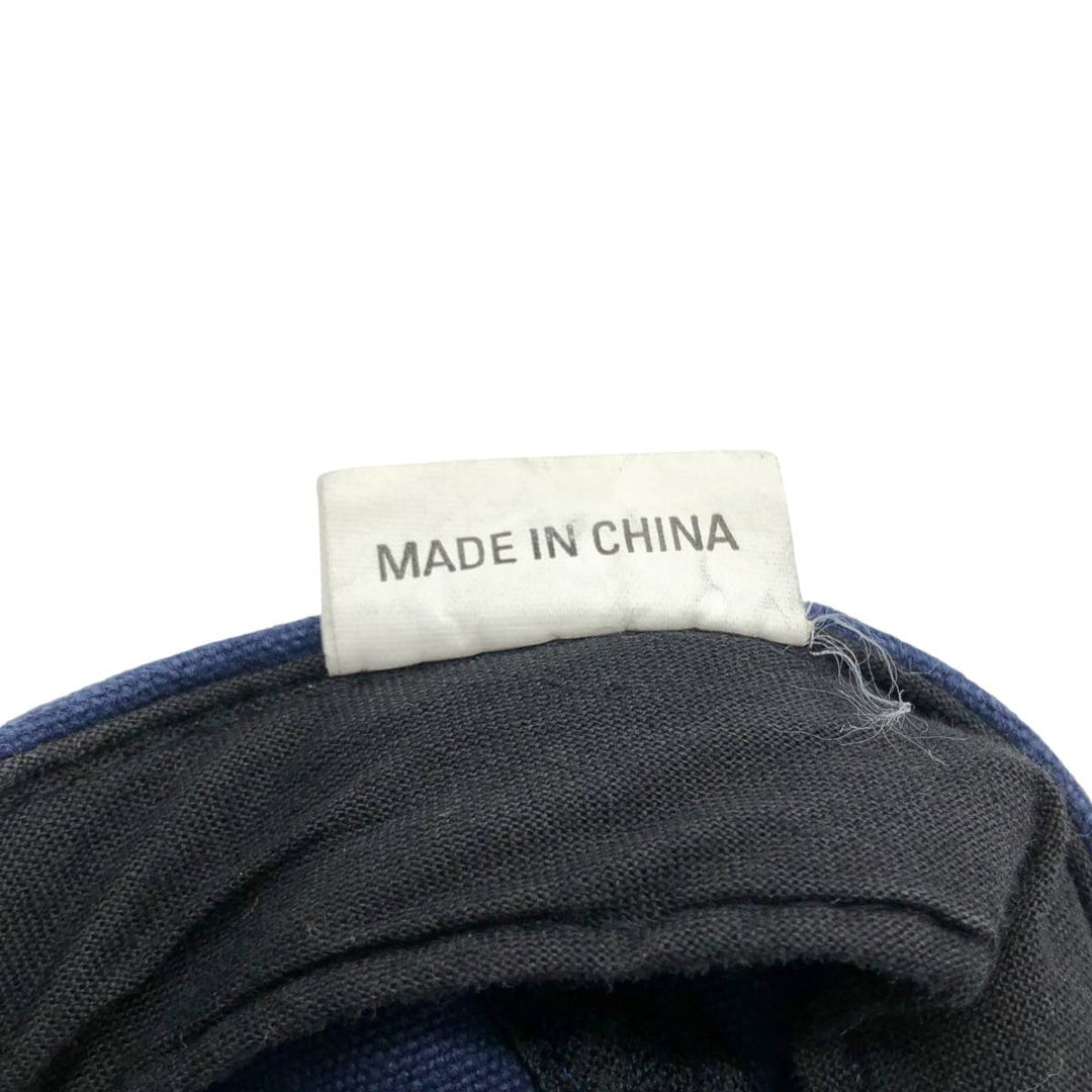 90'S Reebok Baseball Cap, Free Size, Vintage cotton navy blue type Vintage Second Hand