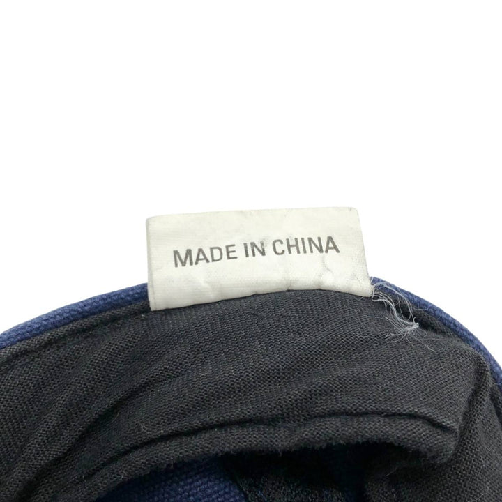 90'S Reebok Baseball Cap, Free Size, Vintage cotton navy blue type Vintage Second Hand