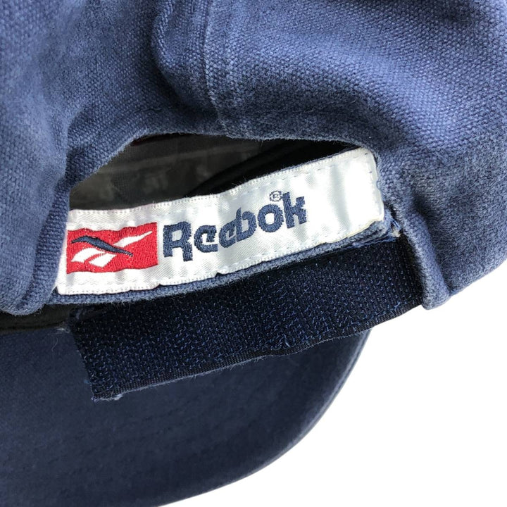 90'S Reebok Baseball Cap, Free Size, Vintage cotton navy blue type Vintage Second Hand