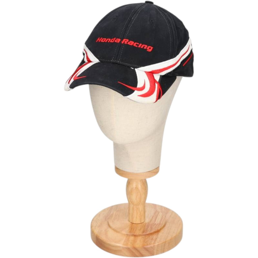 HONDA RACING Advertising Racing Cap (One Size Fits All) unclear red type Vintage Second Hand