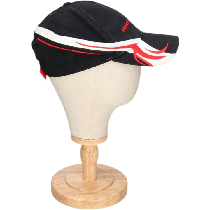 HONDA RACING Advertising Racing Cap (One Size Fits All) unclear red type Vintage Second Hand