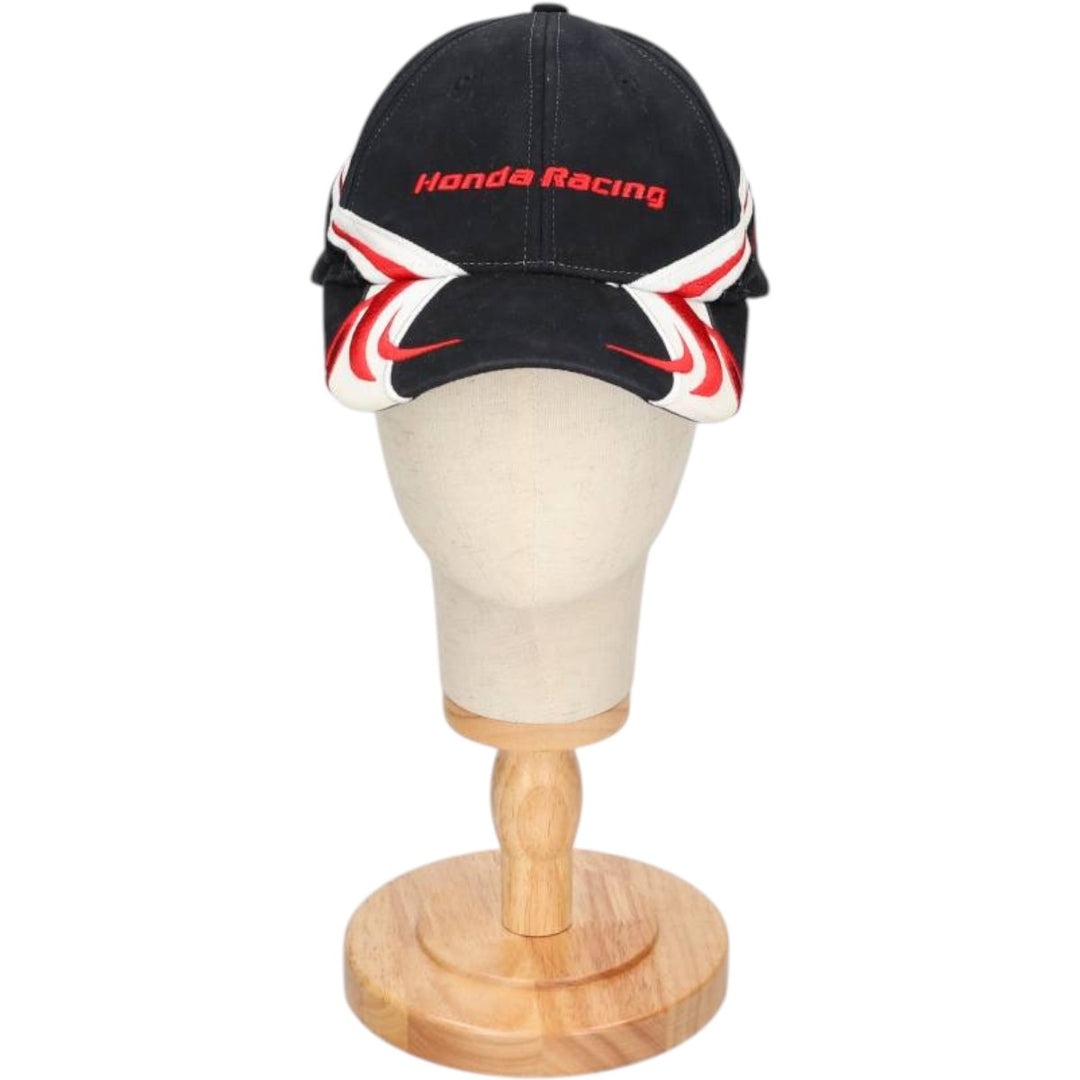 HONDA RACING Advertising Racing Cap (One Size Fits All) unclear red type Vintage Second Hand