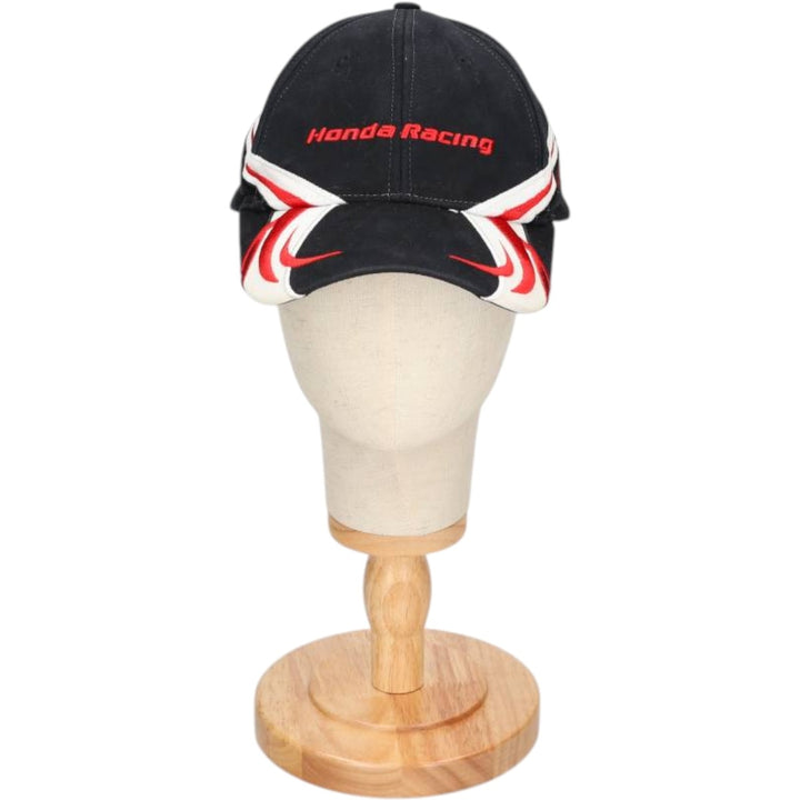 HONDA RACING Advertising Racing Cap (One Size Fits All) unclear red type Vintage Second Hand
