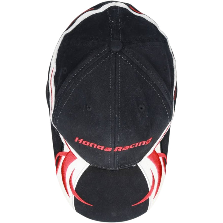 HONDA RACING Advertising Racing Cap (One Size Fits All) unclear red type Vintage Second Hand