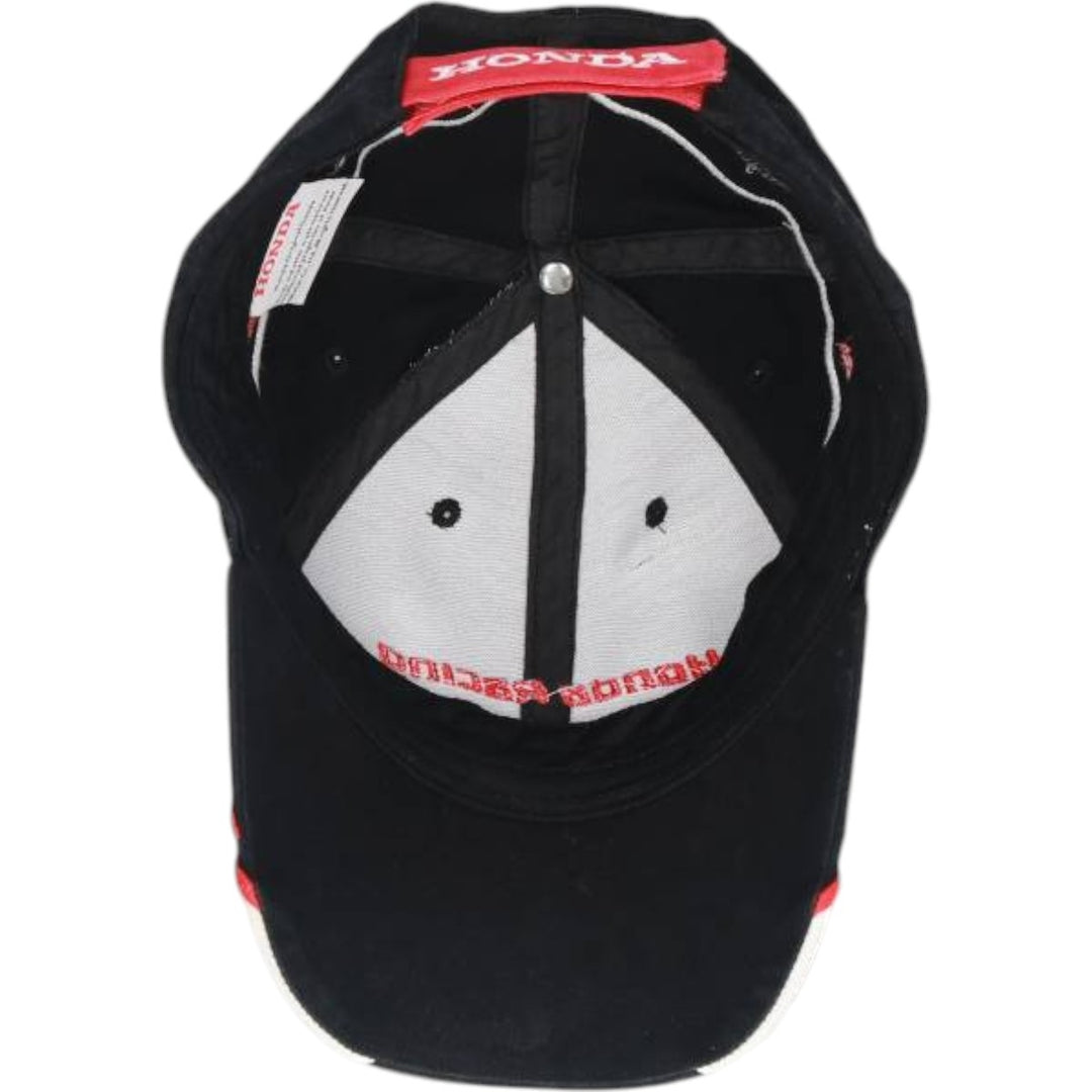 HONDA RACING Advertising Racing Cap (One Size Fits All) unclear red type Vintage Second Hand